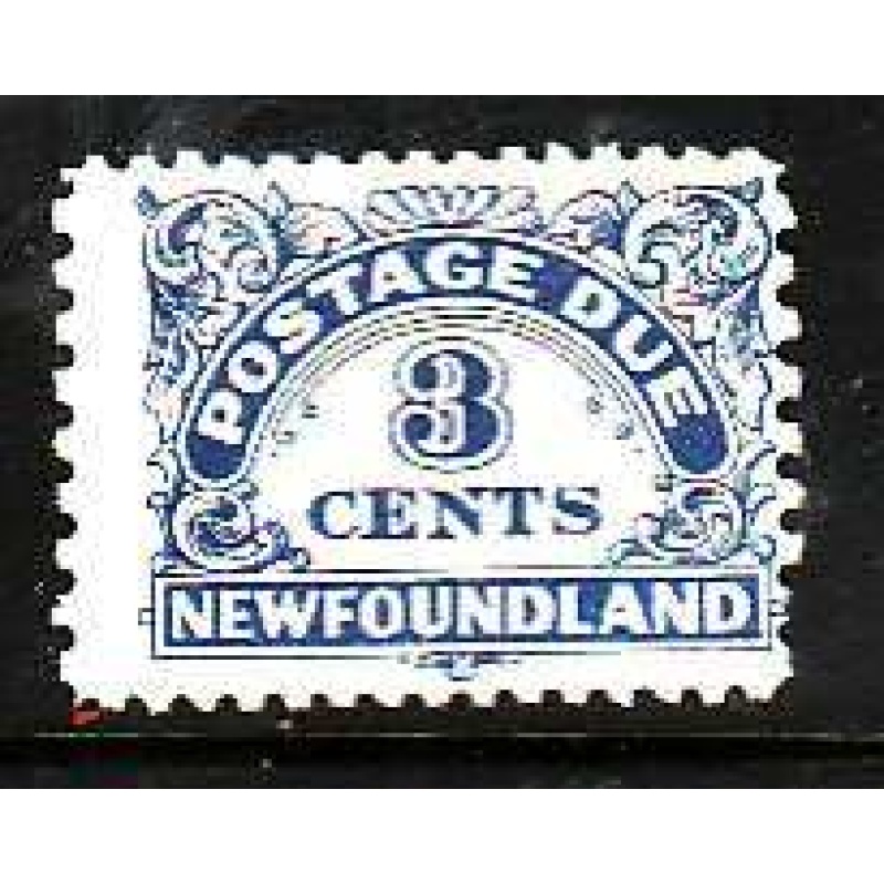 Newfoundland-Sc#J3- id9-unused NH 3c Postage Due-1939-