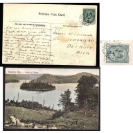 Canada-cover #13868-Simcoe cty-Port Stanton-Sp 20 1909-new early date ?