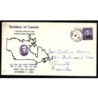 Canada-cover #12062-4c Thompson-FDC [#349] - Ottawa Ontario,