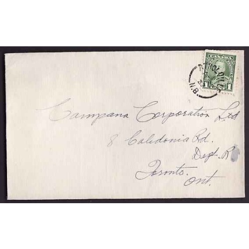 Canada-cover #10266-1c KGV pictorial- Atholville, NB  - Fe 2 1937