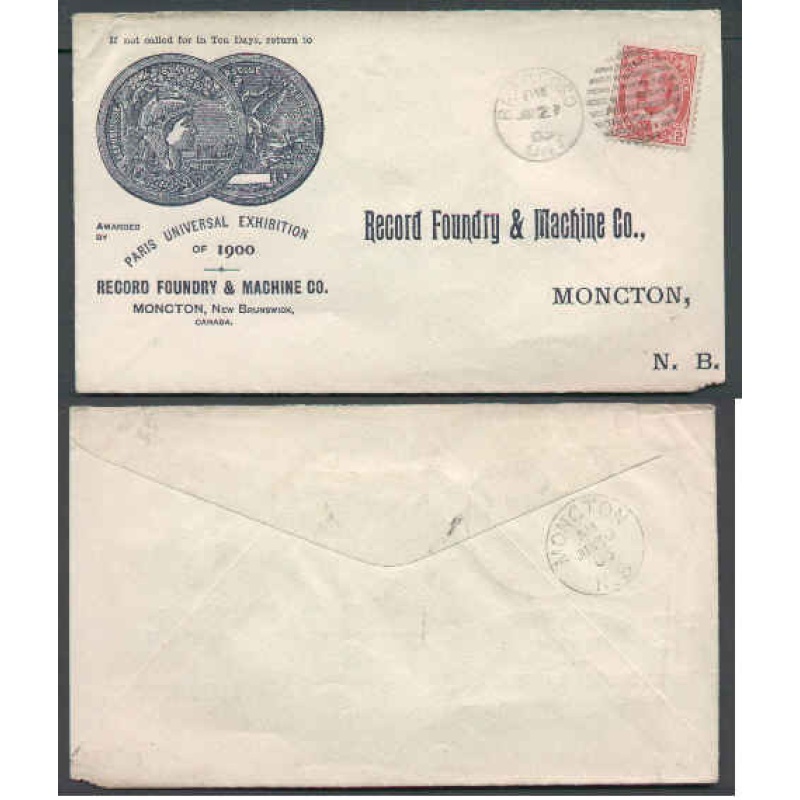 Canada-cover #6048-2c-Simcoe Cnty-Bradford,Ont-advert-Record Foundry