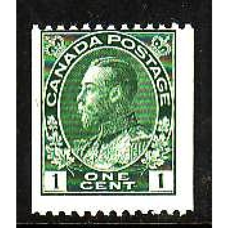 Canada-Sc#131- id19-unused og NH 1c KGV coil-1915-24-
