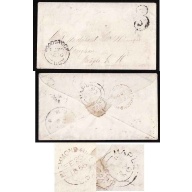 Canada-cover #13137-Stampless-Woodstock,UC-B/S York Cnty-Maple,UC-Fe 28 1856