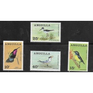 ANGUILLA Scott #'s 36 - 39, MNH, F-VF- Birds