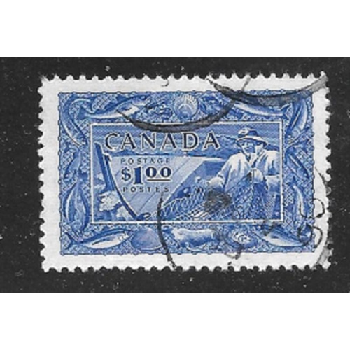 CANADA Scott / Unitrade #302 Used, F - VF Fishing Resources / Fishing