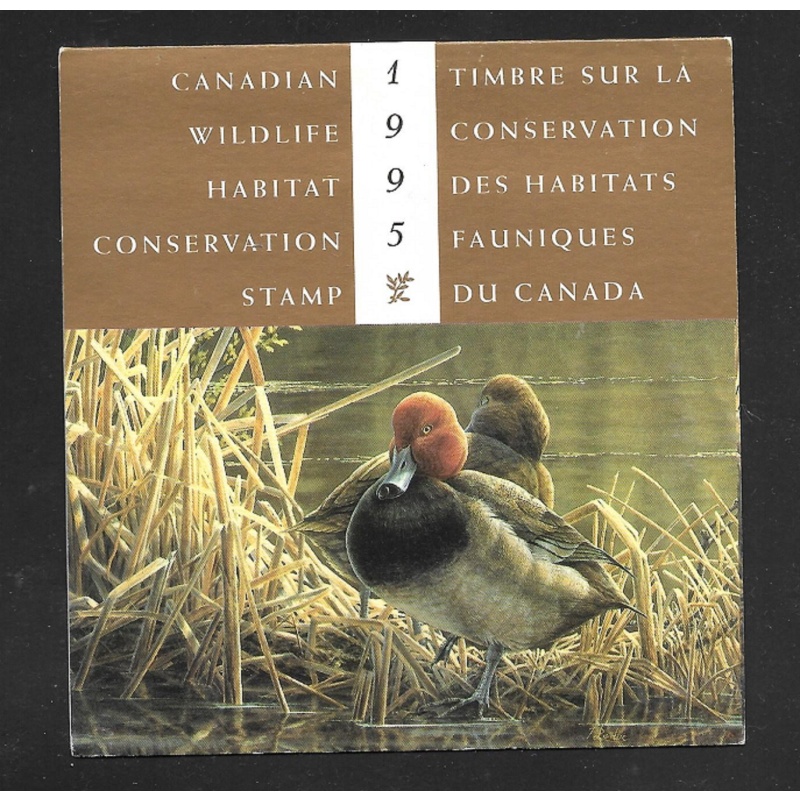 CANADA VanDam Catalogue # FWH11 $8.50 REDHEADS BOOKLET MNH F-VF