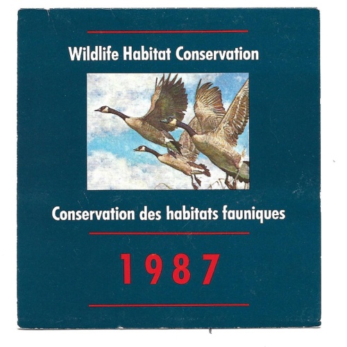 CANADA VanDam Catalogue # FWH 3 $6.50 CANADA GEESE BOOKLET MNH F-VF