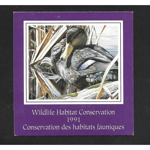 CANADA VanDam Catalogue # FWH7 $8.50 BLACK DUCK BOOKLET MNH F-VF