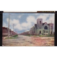 Colour PC Ralph Connors&#039;s Church Winnipeg, Man. used 1908