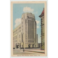 White Border Postcard - LONDON, ONTARIO - Dominion Public Building