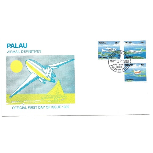 Aircraft PALAU  Scott #'s C18 - C20 First Day Cover
