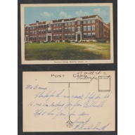 Belleville Ontario (Hastings County) Postcard Vocational College White Border Publisher PECO