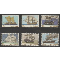NEW ZEALAND Scott #'s 980 - 985 Ships MNH F-VF