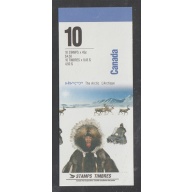 Canada Scott Unitrade 1578b Mint Booklet BK184b Artic Institute