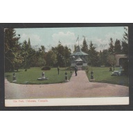 Oshawa Ontario (Ontario County) The Park Publisher Nerlich & Co.,  Unused