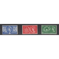 GREAT BRITAIN Scott # 334 - 336 MNH F-VF
