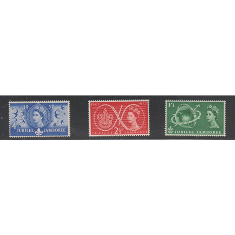 GREAT BRITAIN Scott # 334 - 336 MNH F-VF