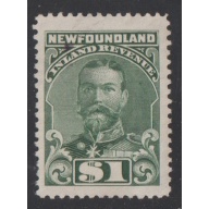 NEWFOUNDLAND Revenue Issue Stamp - Van Dam #NFR25 - used fine - very fine
