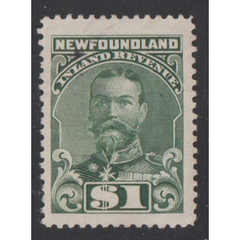 NEWFOUNDLAND Revenue Issue Stamp - Van Dam #NFR25 - used fine - very fine