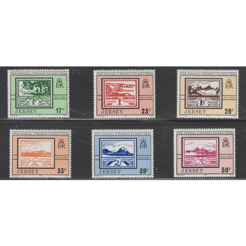 JERSEY Scott #'s 640 - 645 Stamps MNH F-VF