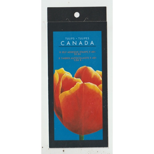 CANADA Scott / Unitrade #1946a-d (BK 257a) Booklet TULIPS MNH F-VF