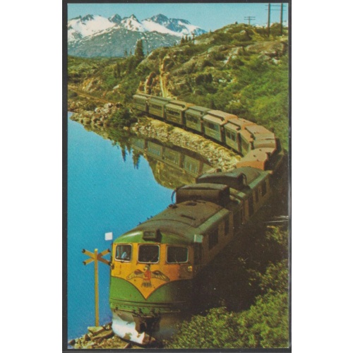 Colour chrome era Train along the White Pass unused