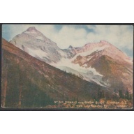 Colour PC Mt Sir Donald & Snow Slide Glacier BC on Line Can Pac Ry ,unused