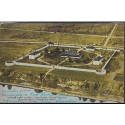 Valentine Edy Colour PC Lower Fort Garry, Manitoba From the Air used 1936