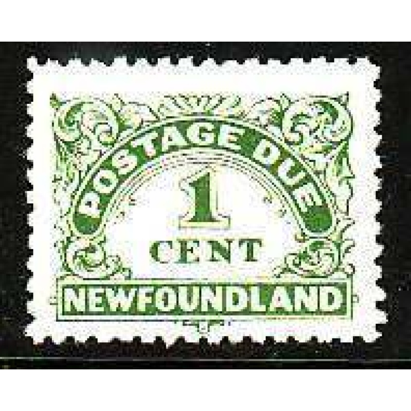 Newfoundland-Sc#J1- id17-unused NH 1c Postage Due-1939-
