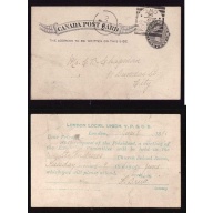 Canada-cover #14326-1c-Middlesex cnty-London Squared-Ju 9 1896-announce