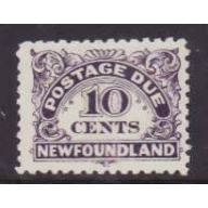 Newfoundland-Sc#J6- id40-unused NH 10c Postage Due-1939-
