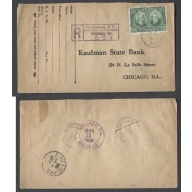 Canada-cover #4844-12c-regd to the US-Cranbrook,BC-B/S RPO-Med Hat &