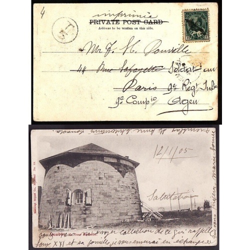 Canada-cover #10181-1c Edward-p/c-France-Tremblay,Que-[printed matter but