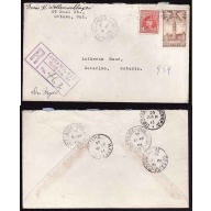 Canada-cover #13179-4c+10c reg'd-Carleton cnty-Ottawa Sub No 31-B/S RPO