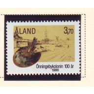 Aland Finland Sc 25 1986 Artists Colony stamp mint NH