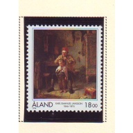 Aland Finland Sc 129 1996 Jansson Painting stamp mint NH