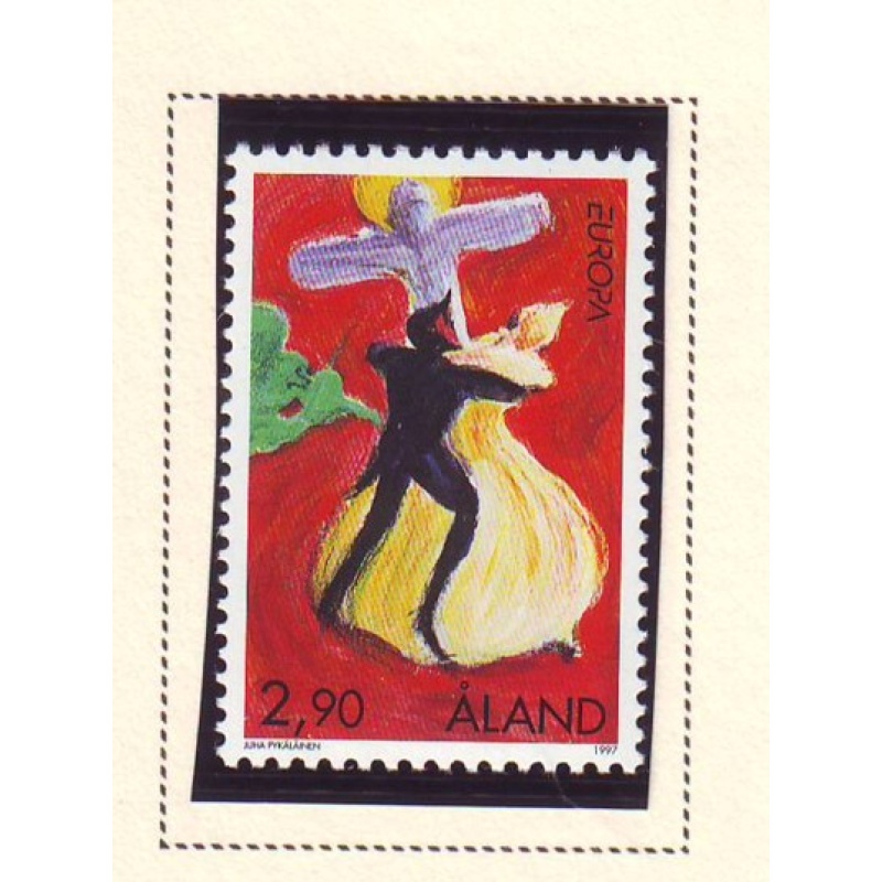 Aland Finland Sc 135 1997 Europa stamp  mint NH