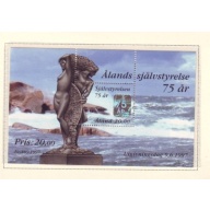 Aland Finland Sc 137 1997 75th Anniversary Autonomy stamp sheet mint NH