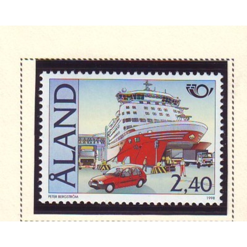 Aland Finland Sc 145 1998 Passenger Ferry stamp mint NH