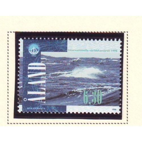 Aland Finland Sc 146 1998 Year of the Ocean stamp mint NH