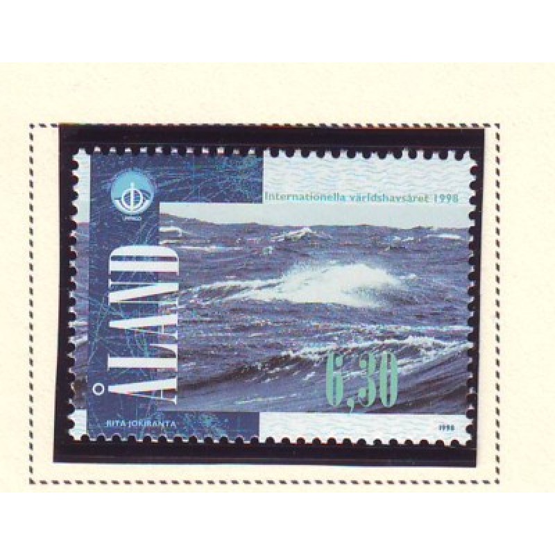 Aland Finland Sc 146 1998 Year of the Ocean stamp mint NH