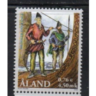 Aland Finland Sc 169 2000 Vikings stamp mint NH