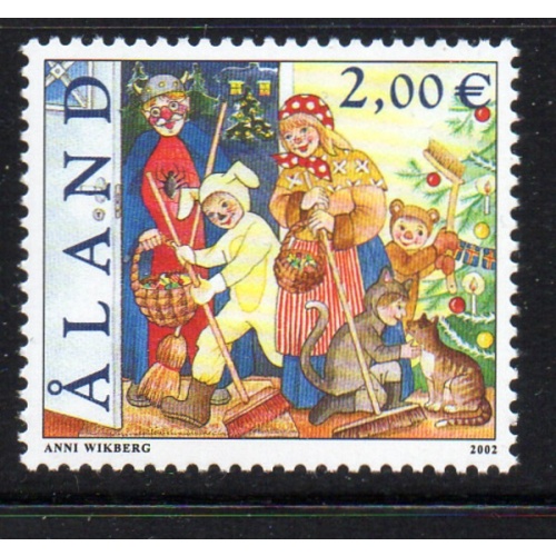 Aland Finland Sc 202 2002 St Canute's Day stamp mint NH