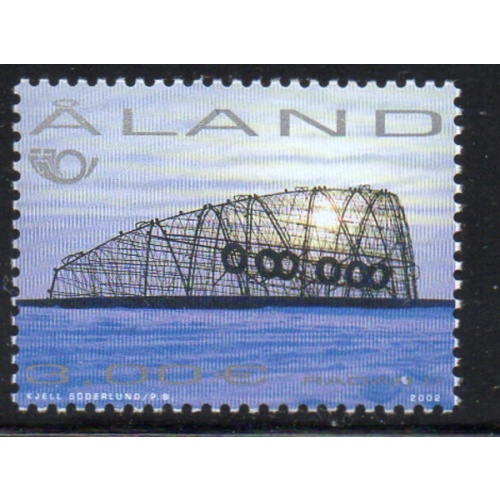 Aland Finland Sc 205 2002 Radar II Sculpture stamp mint NH