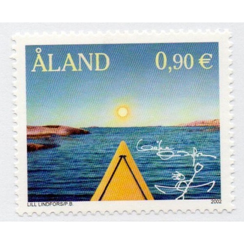 Aland Finland Sc 206 2002 My Aland by Lindfors mint NH