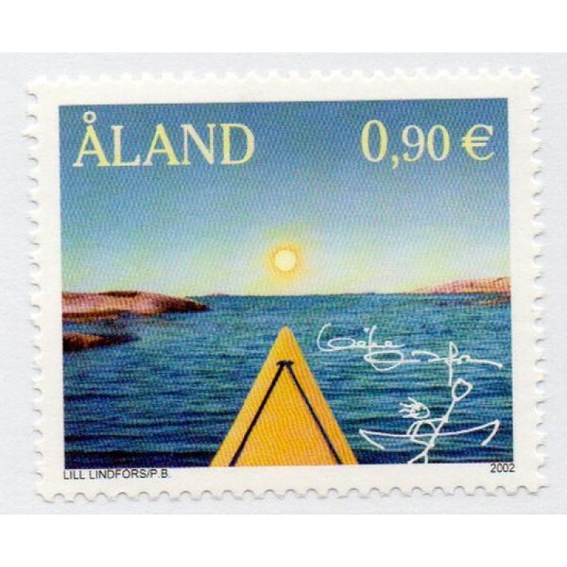 Aland Finland Sc 206 2002 My Aland by Lindfors mint NH