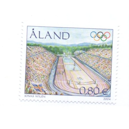 Aland Finland Sc 226 2004 Olympics stamp mint NH