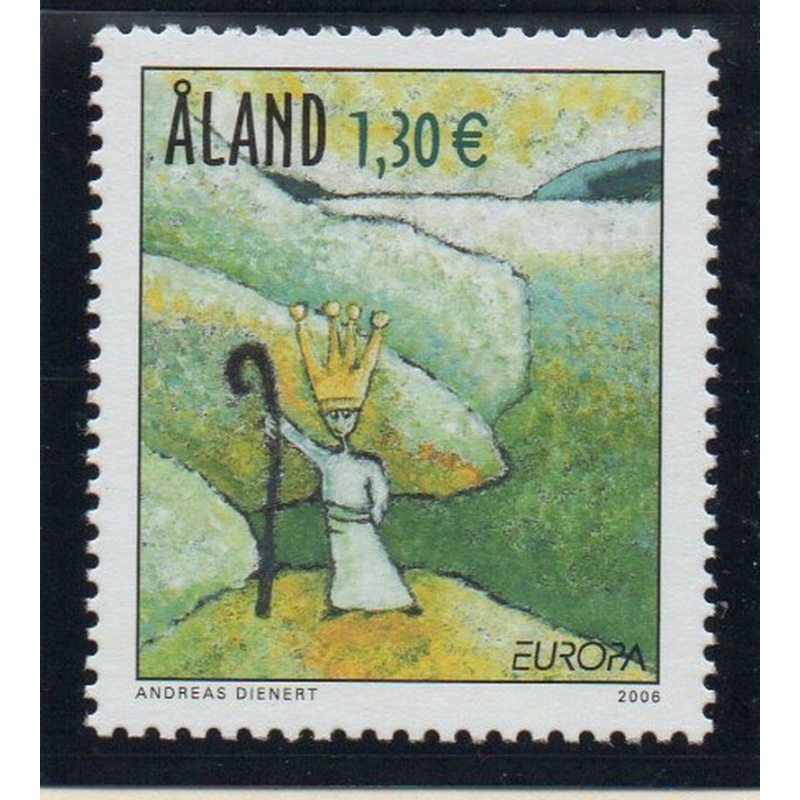 Aland Finland Sc 248 2006 Europa stamp mint NH