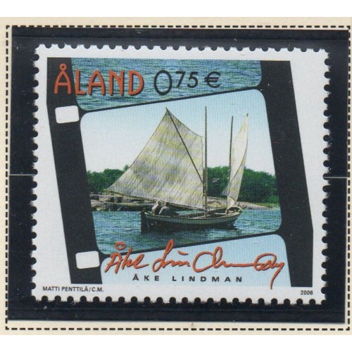 Aland Finland Sc 251 2006 Fishing Boat stamp mint NH