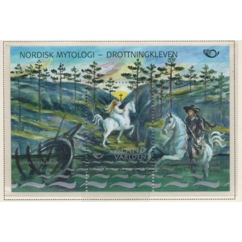 Aland Finland Sc 272 2008 Princess Signhild stamp sheet mint NH